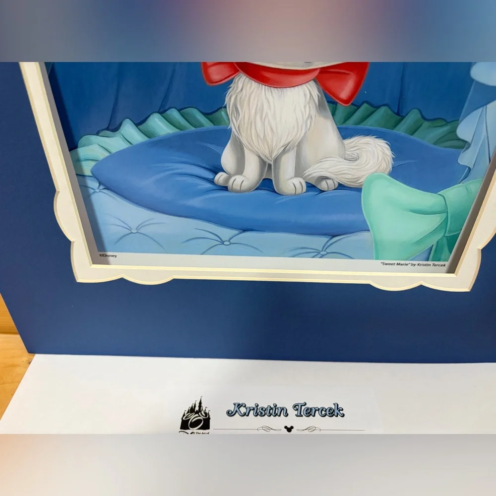 Disney WonderGround Print Aristocrats Sweet Marie The Cat by Kristin Tercek - Picture 5 of 10